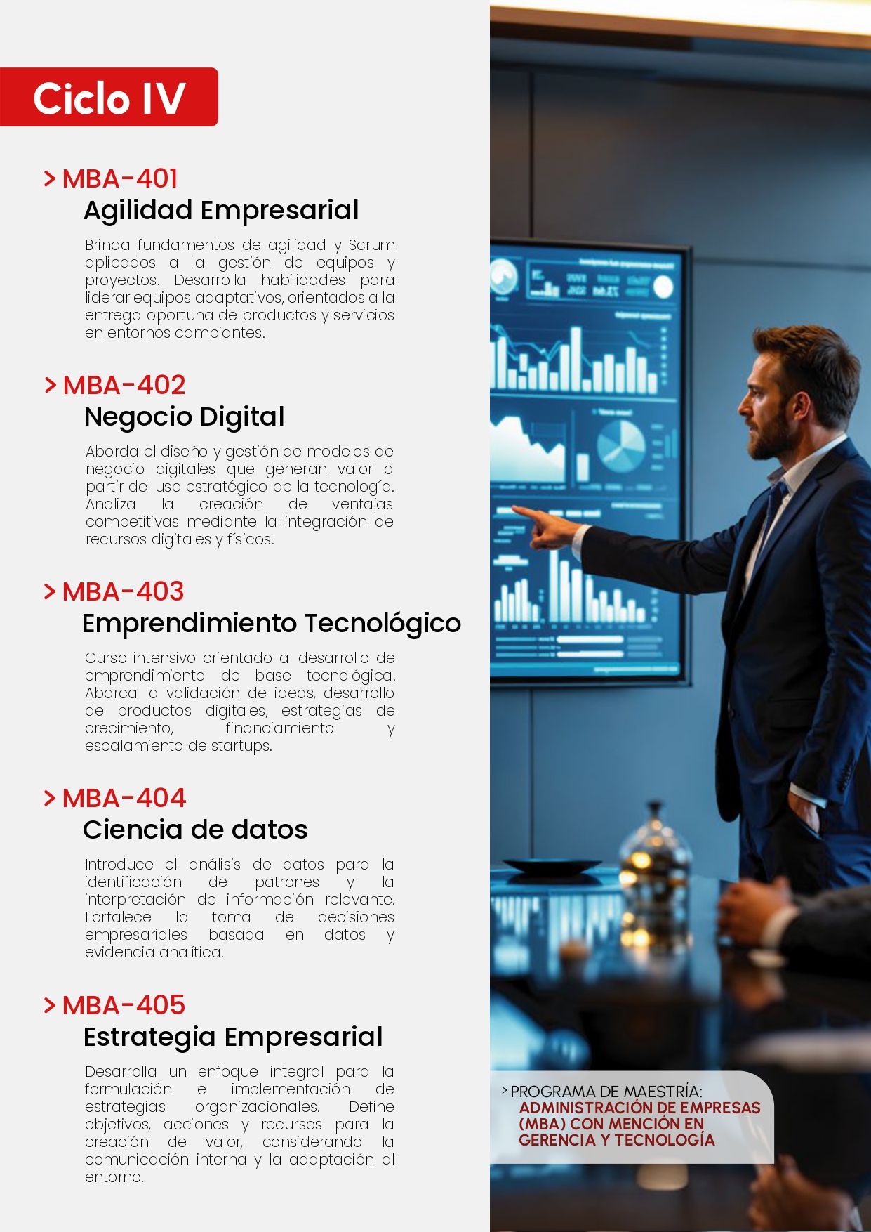 BROCHURE MBA UNI 2026 II PE4