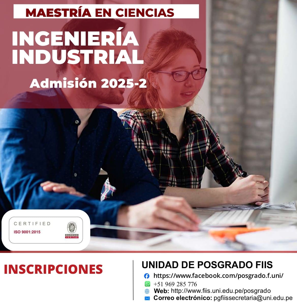 <p style=text-align: left;>Maestría en Ciencias en Ingeniería Industrial</p> <p style=text-align: left;>Inicio de Clases : 01/09/2025</p>