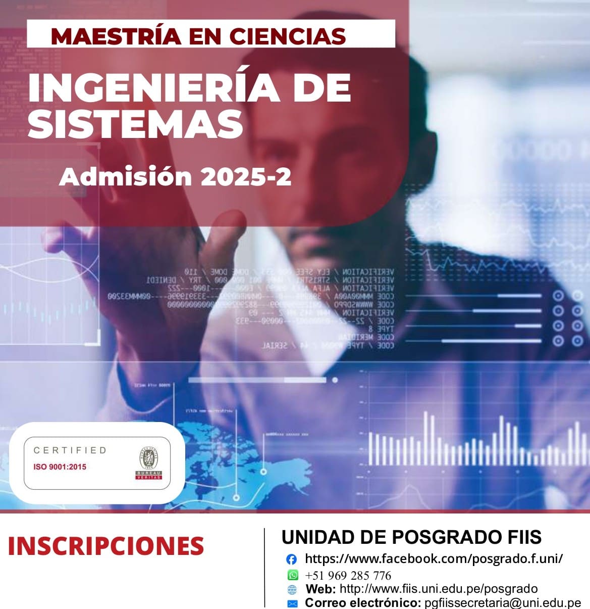 <p style=text-align: left;>Maestría en Ciencias en Ingeniería de Sistemas</p> <p style=text-align: left;>Inicio de Clases : 01/09/2025</p>