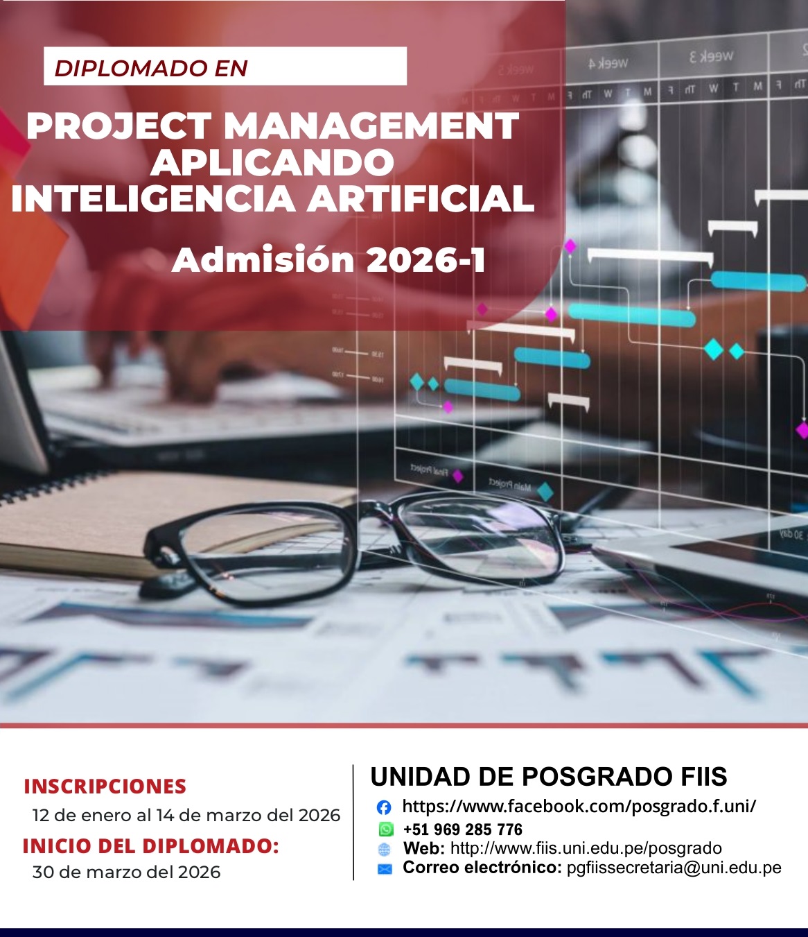 <p style=text-align: left;>PM Aplicando Inteligencia Artificial</p> <p style=text-align: left;>Inicio de Clases : 30/03/2026</p>